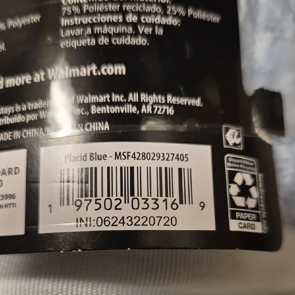 Light Blue Textured Throw Blanket - Picture 13 of 13
